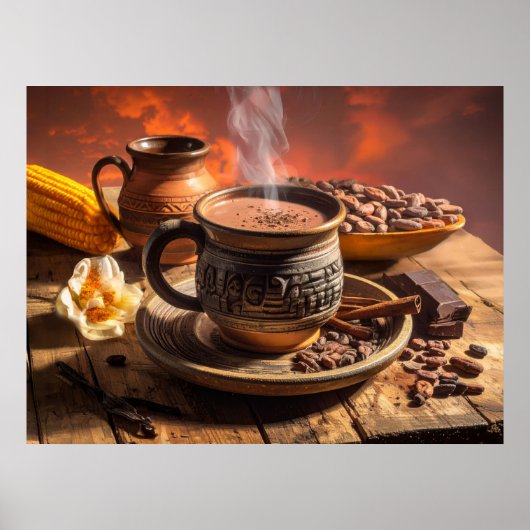 COCOA - WARME CHOCOLADE POSTER (Voorkant)