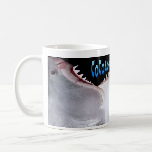 CoCoaodon Carcharias Shark Mok - Blauw (Links)