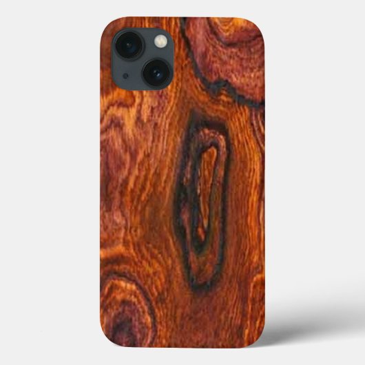 Cocobolo (hout) Fase Ipad finish Case-Mate iPhone Case (Achterkant)