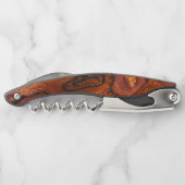 Cocobolo (hout) faux Finish Kurkentrekker (Achterkant)