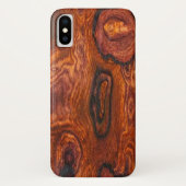 Cocobolo (houtkorrel) Finish Case-Mate iPhone Case (Achterkant)