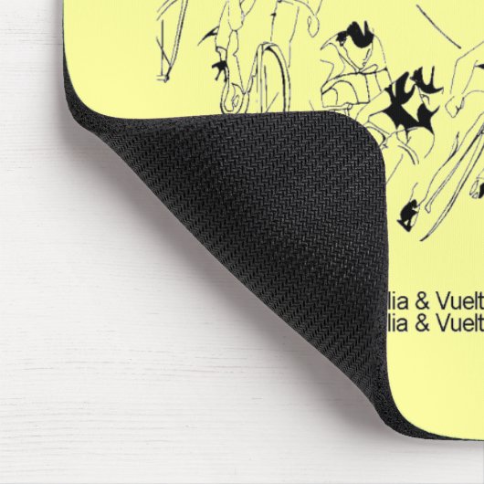 CocoB's Le Tour Mousepad Muismat (Hoek)