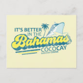 CocoCay Bahamas Briefkaart Vakantie Cruise (Voorkant)