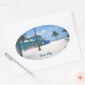 CocoCay Ovale Sticker (Envelop)