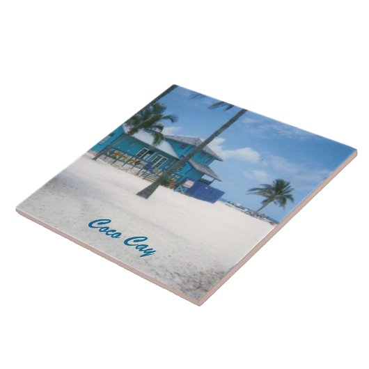 CocoCay Tegeltje (Zijkant)