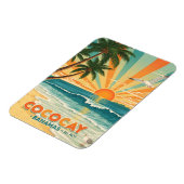 Cocococoy Bahamas Vintage Travel Magneet (Linkerzijde)