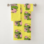 cocodrille bad handdoek (Insitu)