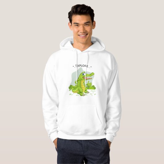 Cocodrille Explorer Hoodie (Voorkant volledig)