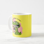 cocodrille koffiemok (Voorkant links)