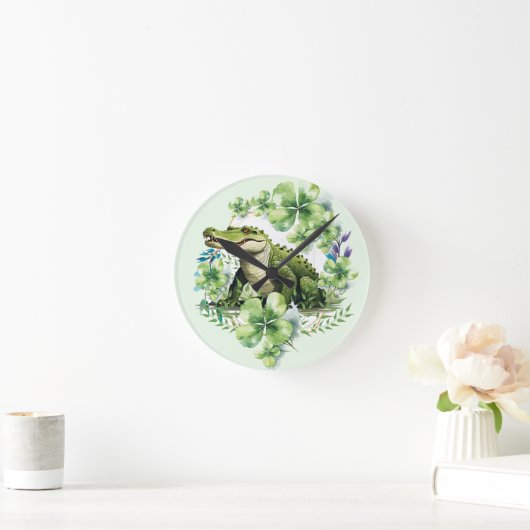 cocodrille  ronde klok (Huis)