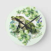 cocodrille  ronde klok (Voorkant)