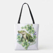 cocodrille  tote bag (Achterkant)