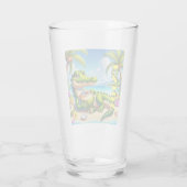 COCODRILLO MET KOKOSWATER GLAS (Achterkant)