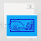 cocodrilo briefkaart (Voorkant / Achterkant)