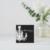 Cocoker COLOR / PAPER & VORM OPTIES - Vierkante Visitekaartje (Staand voorkant)