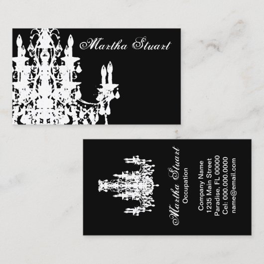 Cocoker COLOR / PAPER / VORM OPTIES - Visitekaartje (Voorkant / Achterkant)