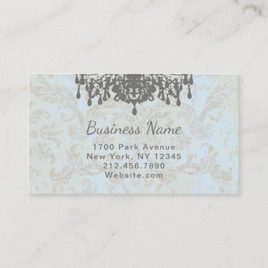 Cocokluhandelier COLOR/PAPER/SIZE - Visitekaartje (Achterkant)