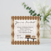 Cocolate Cakes Kaart (Staand voorkant)