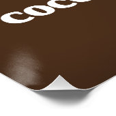 Coconino County Arizona Kaart. Perfect Poster (Hoek)