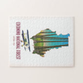 Coconino National Forest Arizona USA-kaart Legpuzzel (Horizontaal)