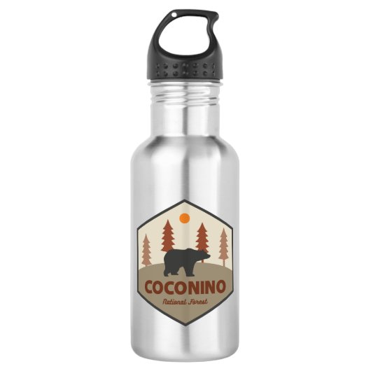 Coconino National Forest Beer Waterfles (Voorkant)