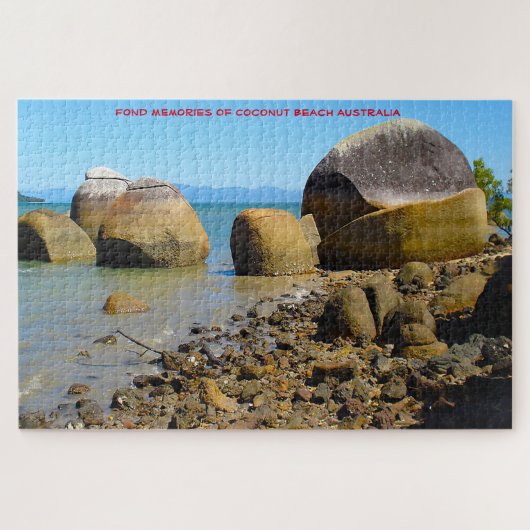 Coconut Beach Australië Puzzel (Horizontaal)