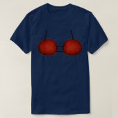 Coconut Bra - Funny Hawaiian Bikini t T-shirt (Design voorkant)