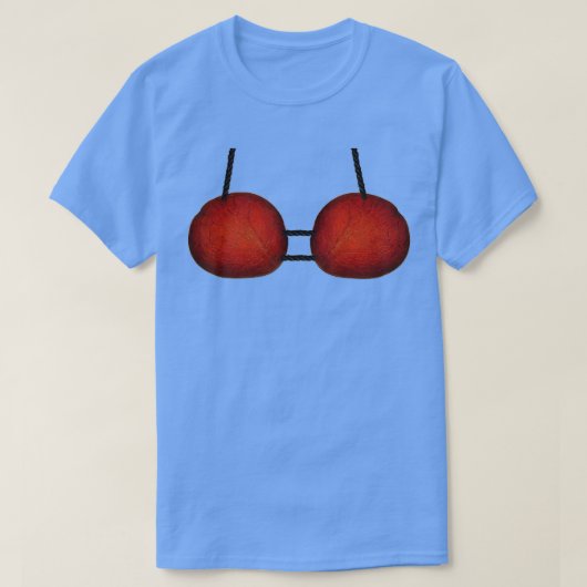 Coconut Bra Funny Hawaiian Bikini t T-shirt (Design voorkant)