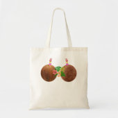 Coconut Bra Hawaii Luau Costume Funny Tote Bag (Voorkant)