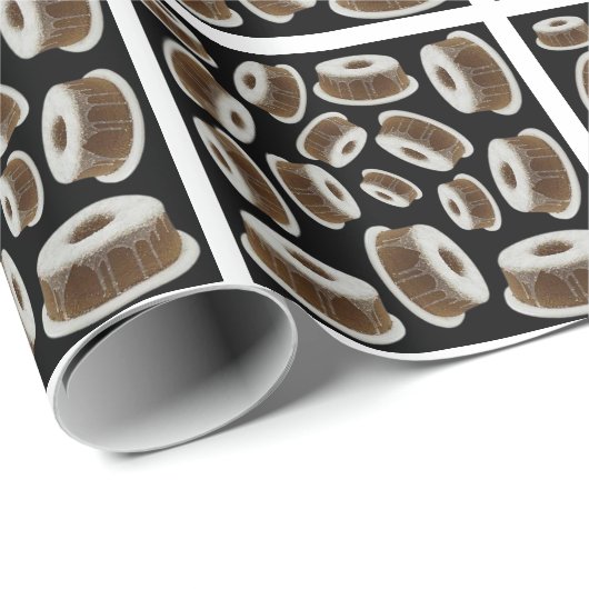 Coconut cake patroon cadeaupapier (Rol Hoek)