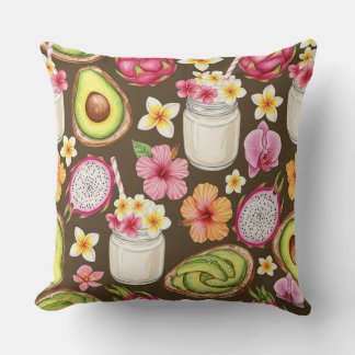 Coconut Cocktail en Avocado Toasts beroemd gemaakt Kussen