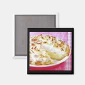 Coconut Cream Pie Magnet (Voorkant / Achterkant)
