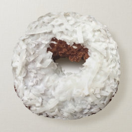 Coconut Donut Pillow Rond Kussen