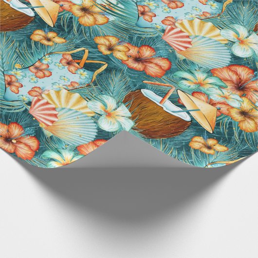 Coconut Drinks  Cadeaupapier (Hoek)