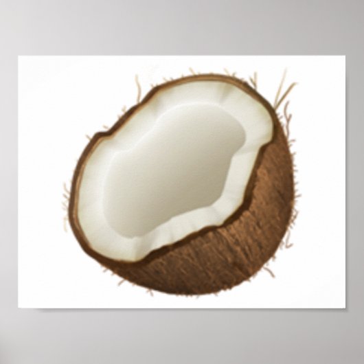 Coconut - Emoji Poster (Voorkant)