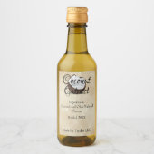 Coconut Extract Eigen label Wijn Etiket (Voorkant)