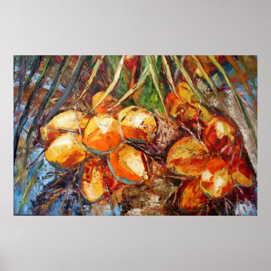 Coconut Gold Poster (Voorkant)