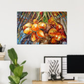 Coconut Gold Poster (Thuiskantoor)