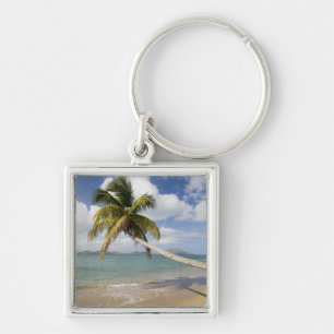 Coconut Grove Beach bij Cades Bay, met St. Sleutelhanger