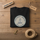 Coconut Grove Miami Kustwijk Trots T-shirt