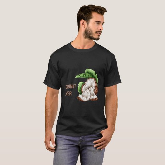 Coconut Lover T-shirt (Voorkant volledig)