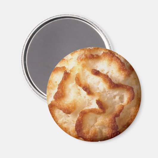 Coconut Macaroon Cookies Magnet (Voorkant / Achterkant)