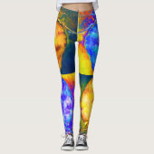 Coconut Mid Century Style Leggings (Voorkant)