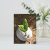 Coconut Palm Briefkaart (Staand voorkant)