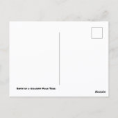 Coconut Palm Briefkaart (Achterkant)