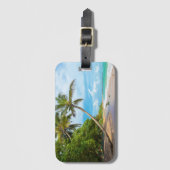Coconut Palm, Mirissa Beach | Sri Lanka Bagagelabel (Voorkant (verticaal))