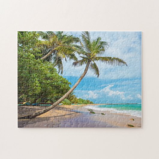 Coconut Palm, Mirissa Beach | Sri Lanka Legpuzzel (Horizontaal)