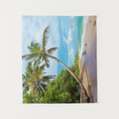 Coconut Palm, Mirissa Beach | Sri Lanka Wandkleed (Voorkant)