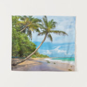 Coconut Palm, Mirissa Beach | Sri Lanka Wandkleed (Voorkant (horizontaal))