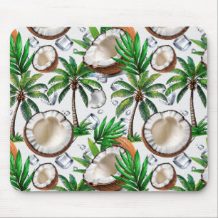 Coconut Palm Tree Tropical Pattern Design Muismat